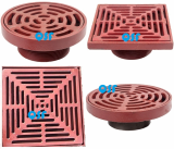 Round and Square Ductile Iron Strainer for Floor Drain